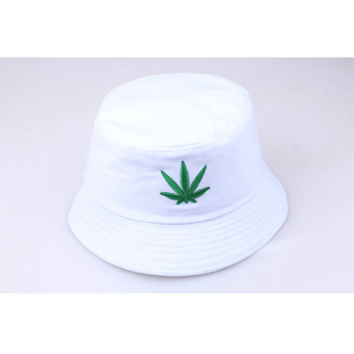 Custom logo white bucket hats (1)_副本