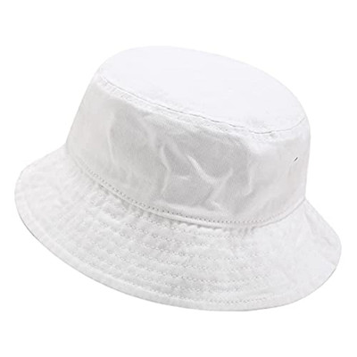 Customized white bucket hat (1)_副本