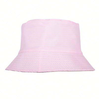 Fashion Plain Bucket Hat (2)_副本