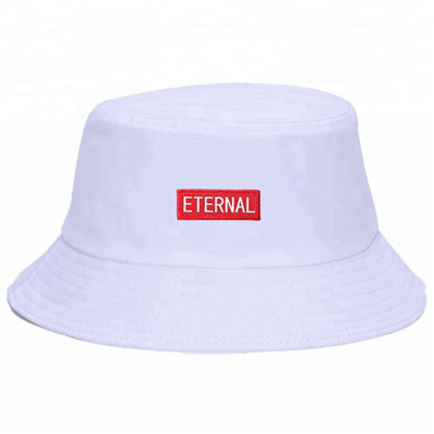 High Quality White Cotton Bucket Hat (1)_副本