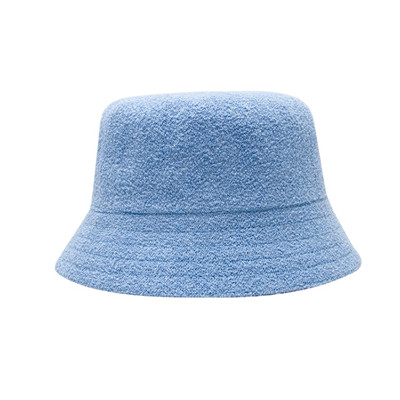 High quality terry cloth towel bucket hat (1)_副本
