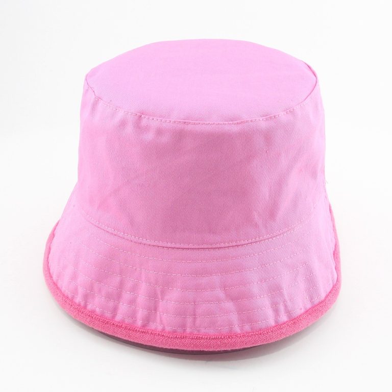 Reversible terry cloth bucket hats