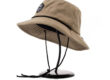 nylon wide brim bucket hat