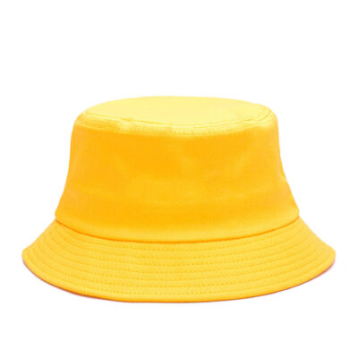 cotton bucket hat with embroidery