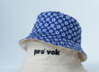 cotton bucket hat with flower design