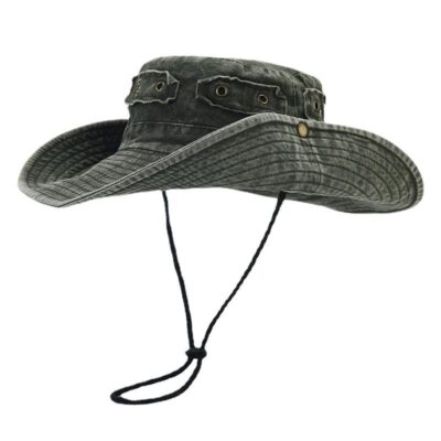 cotton satin bucket hat for women
