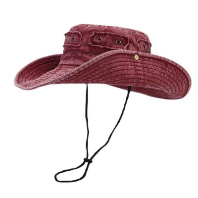 cotton satin bucket hat for women