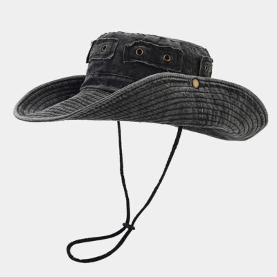 cotton satin bucket hat for women