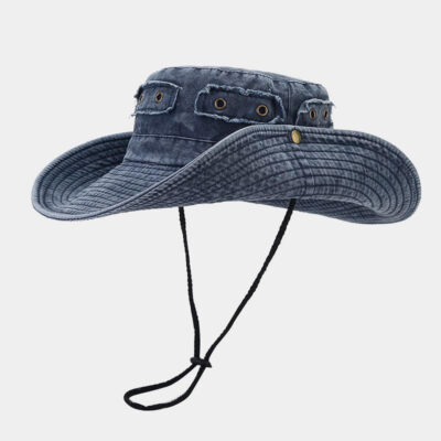 cotton satin bucket hat for women