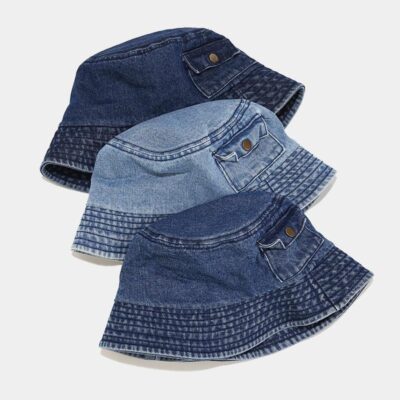 foldable bucket hat with pocket