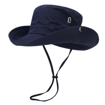 nylon cowboy wide brim bucket hat