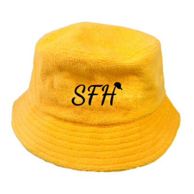 bucket hat with embroidery logo