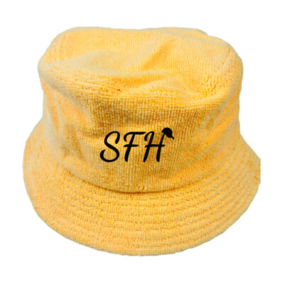 bucket hat with embroidery logo