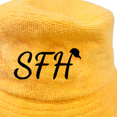 bucket hat with embroidery logo