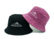 terry cloth bucket hat with logo