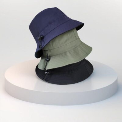 terry cloth bucket hat for women
