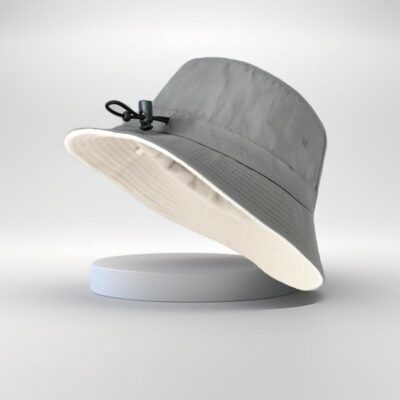 terry cloth bucket hat for women