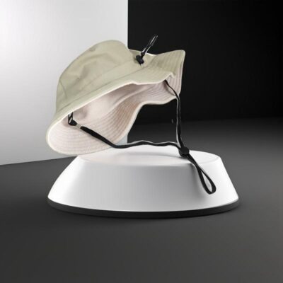 terry cloth bucket hat for women