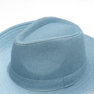 Fashion denim cowboy bucket hat
