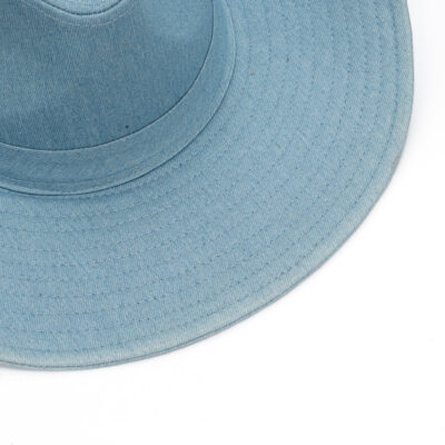 Fashion denim cowboy bucket hat