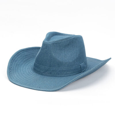 Fashion denim cowboy bucket hat