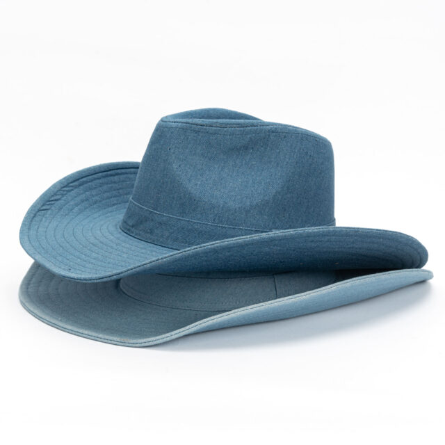 Fashion denim cowboy bucket hat