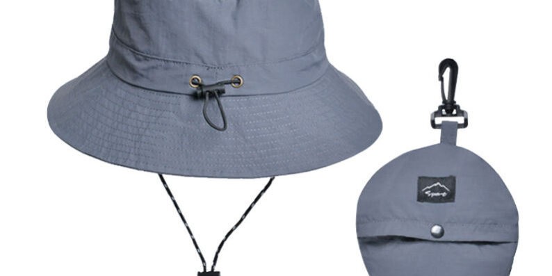 Outdoor Waterproof Nylon Bucket Hat with UV Protection (6) waterproof nylon bucket hat
