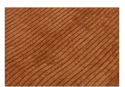 Plush winter corduroy bucket hat