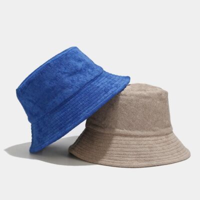 terry cloth bucket hat for adults
