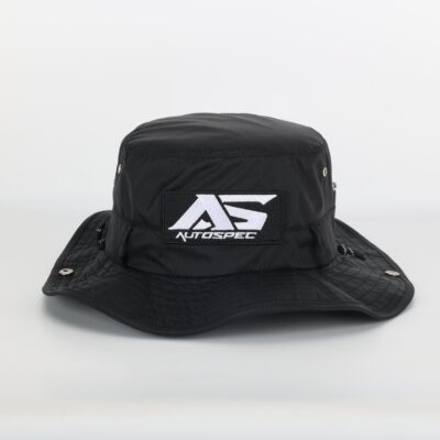 terry cloth wide brim bucket hat