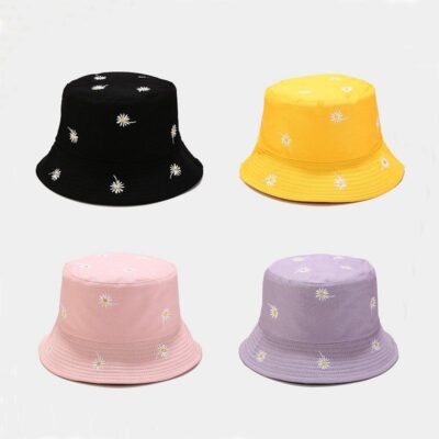 Funny cotton bucket hat for sports