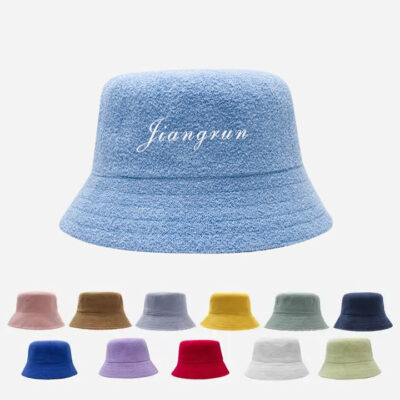 Wholesale terry cloth bucket hat