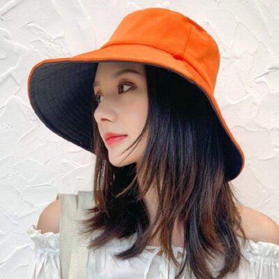 cotton foldable bucket hat