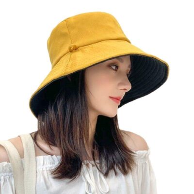 cotton foldable bucket hat