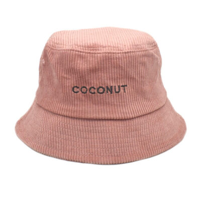 Autumn corduroy bucket hat