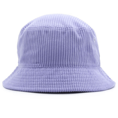 Custom logo corduroy bucket hat