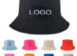 Custom bucket hat with embroidery