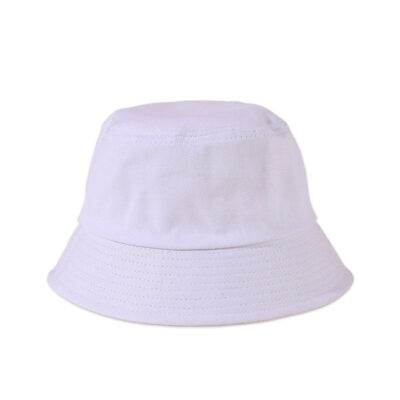 100% cotton wide brim bucket hat