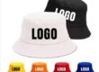 100% cotton wide brim bucket hat