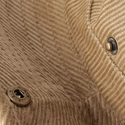 Breathable corduroy sun shade bucket hat