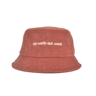 unisex terry toweling bucket hat