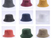 Customized washed cotton denim bucket hat