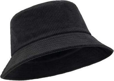 Autumn winter corduroy fisherman bucket hat