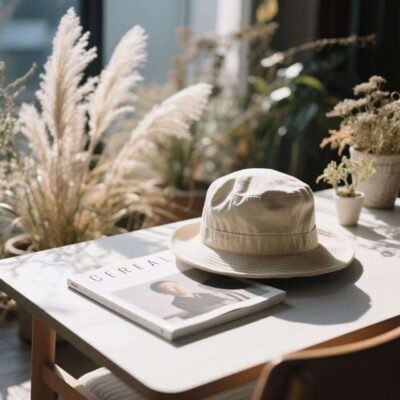 Unisex sporty outdoor bucket hat