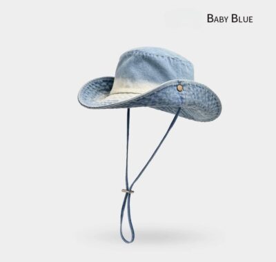 Foldable windproof bucket hat