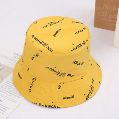 Designer unisex cotton bucket hat